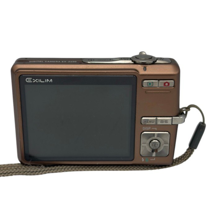 CASIO カシオ EXILIM デジタルカメラ EX-Z600 ブラウン デジカメ 家電 コンパクト 中古 W４