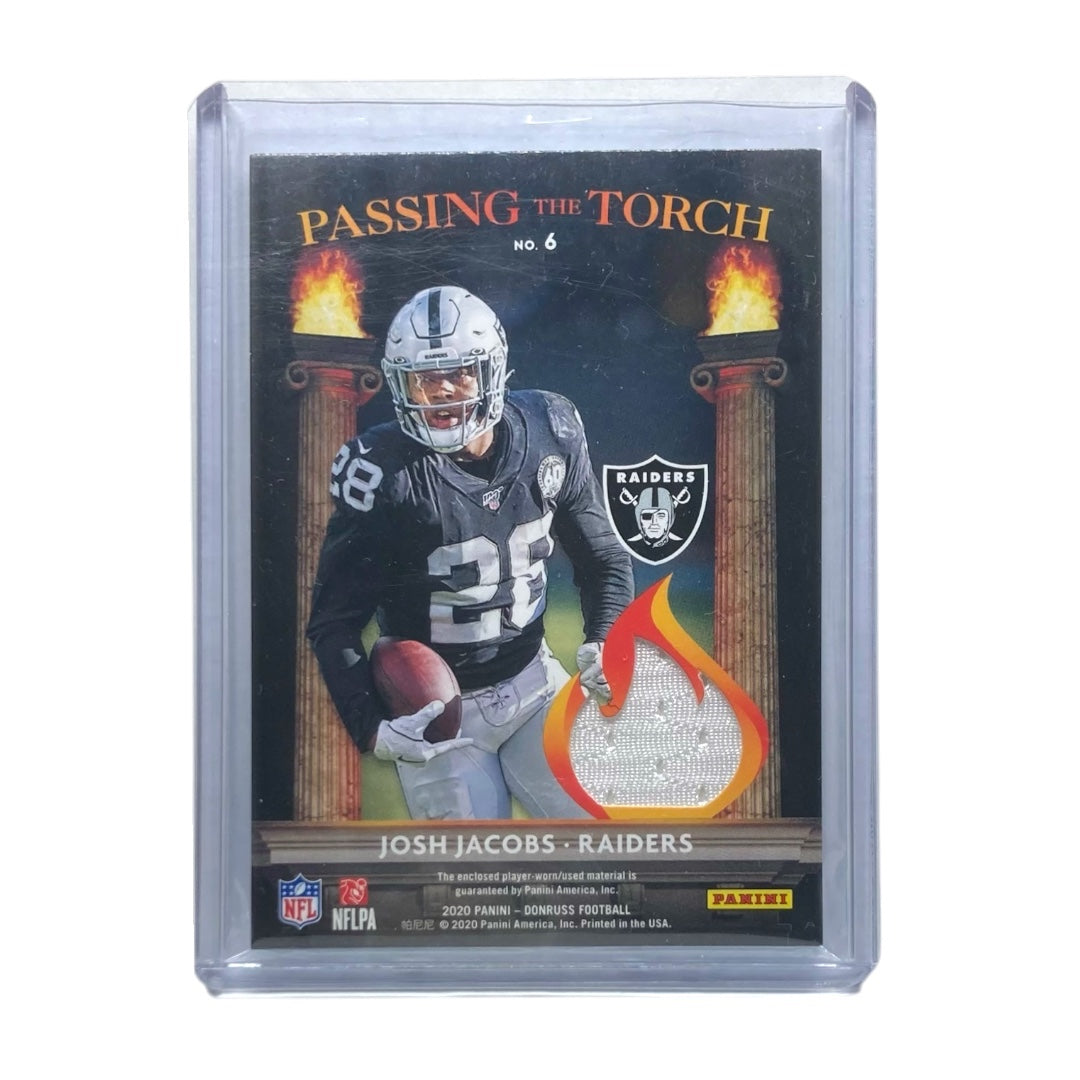 PANINI NFLカード DONRUSS MARCUS ALLEN JOSH JACOBS RAIDERS /199 #6 中古 IT2