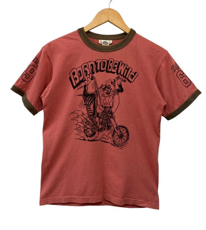 TOYS McCOY トイズマッコイ タスマニアンデビル Born To Be Wild リンガーTシャツ サイズS メンズ 中古 D4