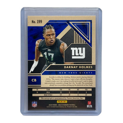 PANINI NFLカード GOLD STANDARD DARNAY HOLMES GIANTS 158/199 #199 中古 IT2