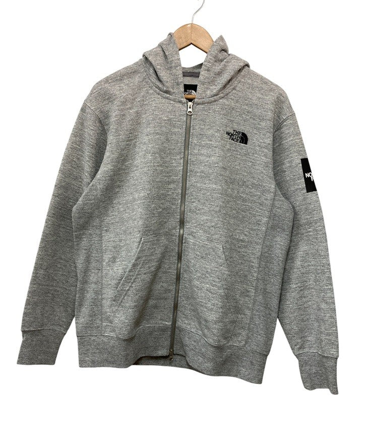 THE NORTH FACE ザ・ノースフェイス スクエアロゴ フルジップパーカー NT11952 サイズXL メンズ 中古 D4