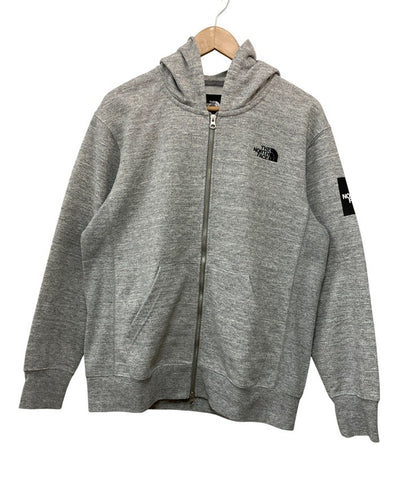 THE NORTH FACE ザ・ノースフェイス スクエアロゴ フルジップパーカー NT11952 サイズXL メンズ 中古 D4