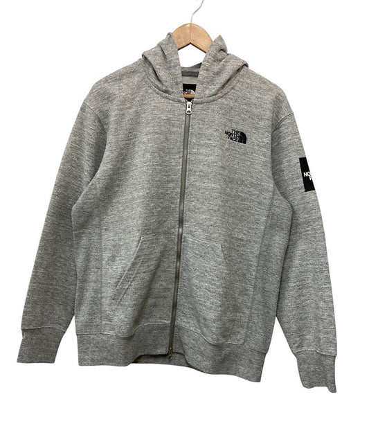 THE NORTH FACE ザ・ノースフェイス スクエアロゴ フルジップパーカー NT11952 サイズXL メンズ 中古 D4
