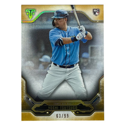 TOPPS MLBカード TRIPLE THREADS YOSHI TSUTSUGO TAMPA BAY RAYS /99 #6 中古 IT2