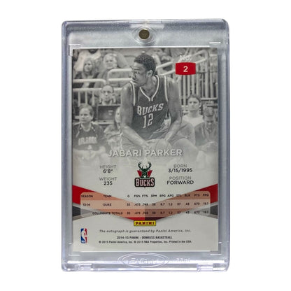 PANINI NBAカード DONRUSS JABARI PARKER MILWAUKEE BUCKS /125 #2 中古 IT2