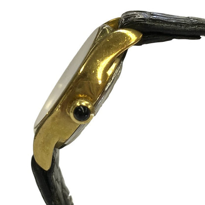 LONGINES ロンジン 腕時計 レディース アナログ クォーツ シンプル ヴィンテージ ゴールド/ブラック 717 4302 中古 T1