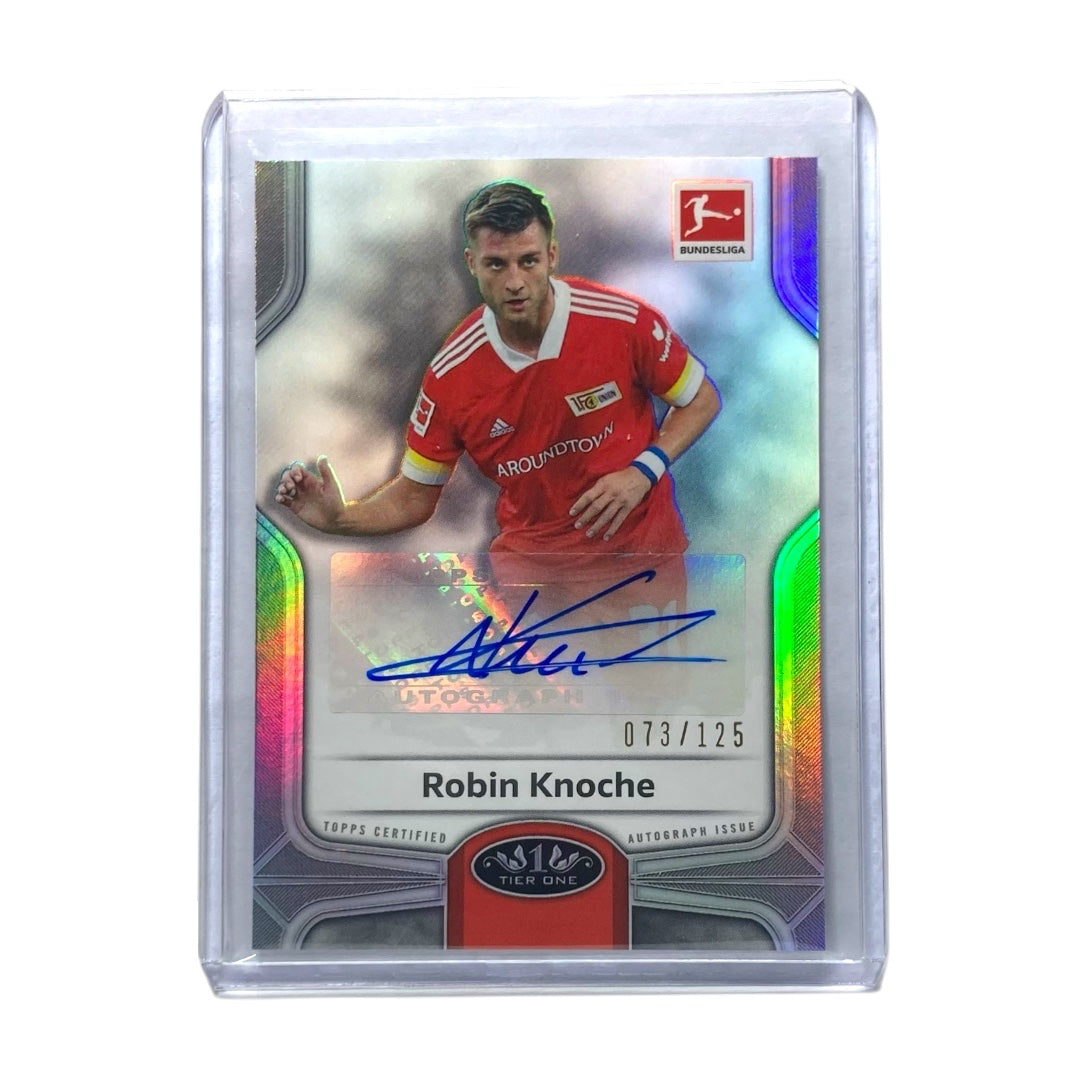 TOPPS サッカーカード TIER 1 ROBIN KNOCHE UNION BERLIN /125 #BO-RK 中古 IT2