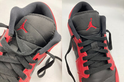 [ナイキ] NIKE AIR JORDAN 1 LOW エア ジョーダン 1 ロー スニーカー 553558-606 バーシティレッド サイズ28.5cm 中古 D4