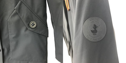 SAVE THE DUCK セーブ・ザ・ダック 中綿ジャケット ブラック/P40413W 2/M アウター レディース ミドル丈 冬 中古 W1