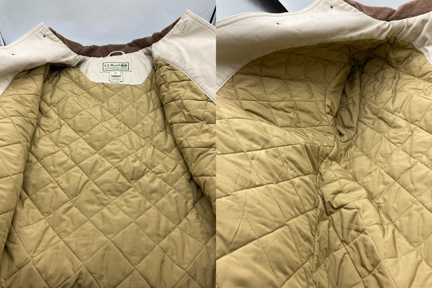 L.L.Bean エルエルビーン ハンティングジャケット フィールドコート OWY20 サイズSM メンズ 中古 D4