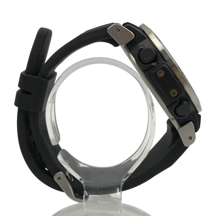 CASIO カシオ PRO TREK 腕時計 メンズ タフソーラー 電波 デジタル 登山 アウトドア コンパス ブラック PRW-30-1AJF 中古 T1