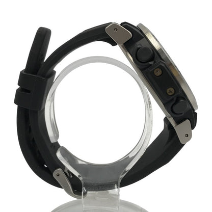 CASIO カシオ PRO TREK 腕時計 メンズ タフソーラー 電波 デジタル 登山 アウトドア コンパス ブラック PRW-30-1AJF 中古 T1