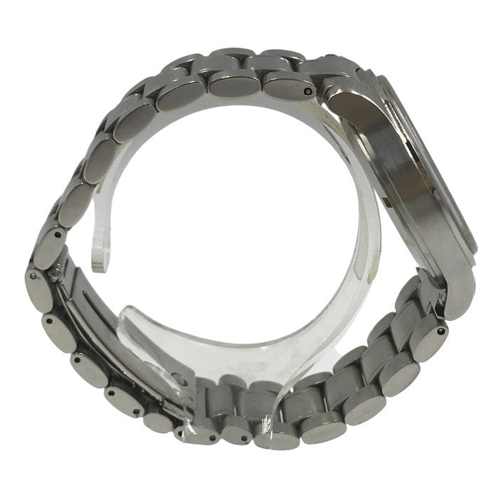 OMEGA オメガ クラシックデイト 腕時計 メンズ 自動巻き オートマティック アナログ SS デイト シルバー/ネイビー 中古 T1