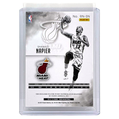 PANINI NBAカード NOIR SHABAZZ NAPIER HEAT /49 #RN-SN 中古 IT1