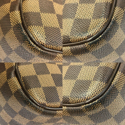 LOUIS VUITTON ルイヴィトン ダミエ オラフMM ショルダーバッグ ユニセックス PVC レザー 斜め掛け ブラウン N41441 中古 T1