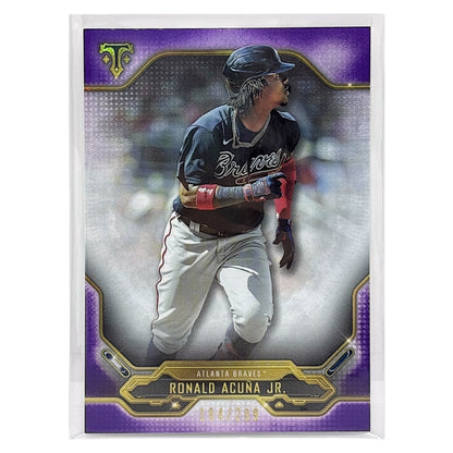 TOPPS MLBカード TRIPLE THREADS RONALD ACUNA JR. ATLANTA BRAVES /299 #7 中古 IT1