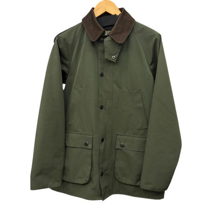 Barbour バブアー BEDALE 2LAYER ノンオイル 38 2002163 アウター ジャケット メンズ ビデイル カーキ 中古 W４