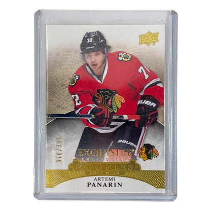 UPPER DECK NHLカード EXQUISITE COLLECTION ARTEMI PANARIN BLACKHAWKS /399 #R-1 中古 IT1