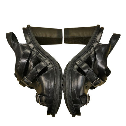 Dr.Martens ドクターマーチン ADITA サンダル レディース レザー ブラック UK3 22cm 中古 N1