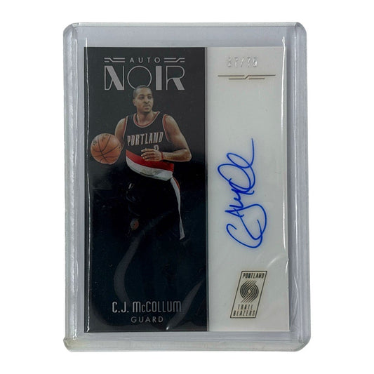 PANINI NBAカード NOIR C.J. McCOLLUM TRAIL BLAZERS 67/75 #42 中古 IT1