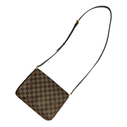 LOUIS VUITTON ルイヴィトン ダミエ ミュゼットタンゴ ショルダーバッグ レディース ロングショルダー 斜め掛け ブラウン N51255 中古 T1