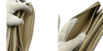 LOUIS VUITTON ルイヴィトン 長財布 ダミエアズール ジッピーウォレット N60019 メンズ レディース 財布 ブランド 中古 W 4