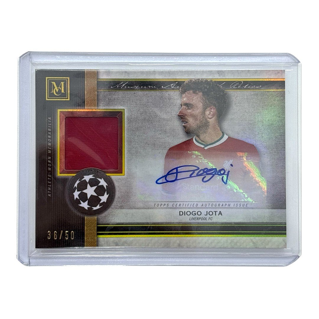 TOPPS サッカーカード MUSEUM COLLECTION DIOGO JOTA LIVERPOOL /50 #MAR-DJO 中古 IT1