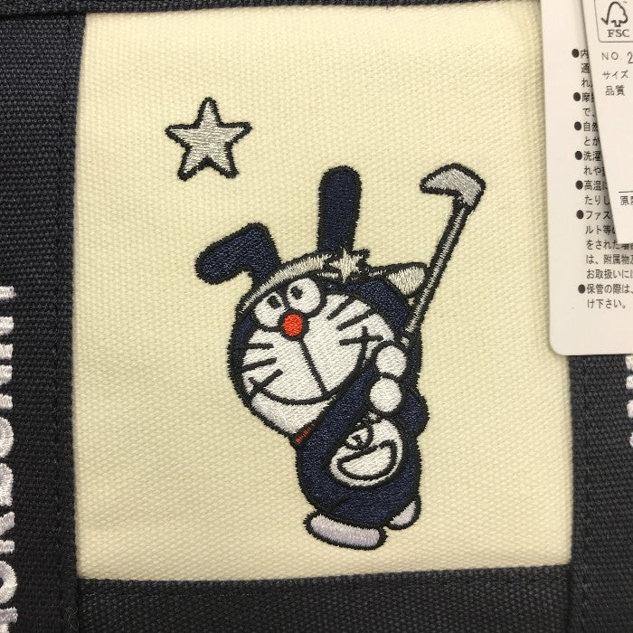 Jack Bunny ジャックバニー カートバッグ レディース トートバッグ ドラえもん ゴルフ 刺繍 ネイビー 262-3281041 120 中古 T1