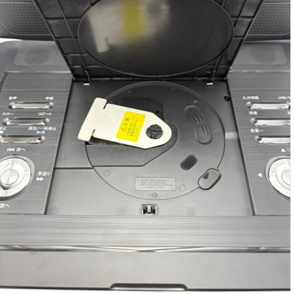 ASTEX ポータブルDVDプレーヤー AS-14TVR01 14インチ 持ち運び 録画対応 充電式 地デジ 中古 W４