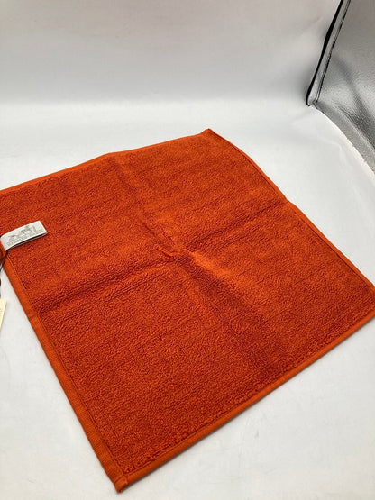 HERMES エルメス カレ・タオル ステアーズ ハンドタオル 中古 D4