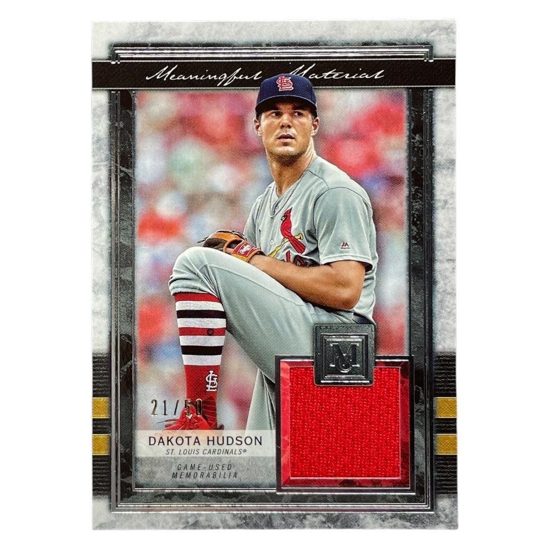 TOPPS MLBカード MUSEUM COLLECTION DAKOTA HUDSON ST. LOUIS CARDINALS /50 #MMR-DHU 中古 IT2