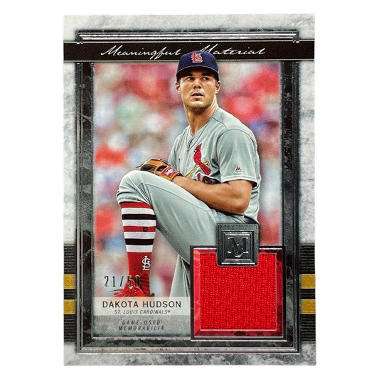 TOPPS MLBカード MUSEUM COLLECTION DAKOTA HUDSON ST. LOUIS CARDINALS /50 #MMR-DHU 中古 IT2