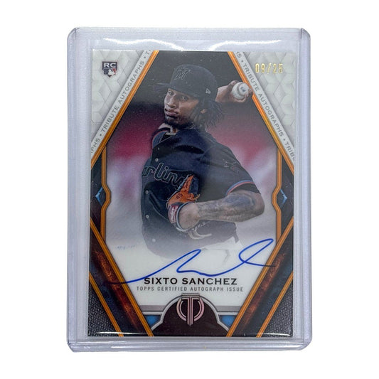 TOPPS MLBカード TRIBUTE SIXTO SANCHEZ MIAMI MARLINS 09/25 #TA-SS 中古 IT1