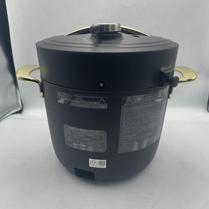 A-stage　Re・De Pot 電気圧力鍋 2L ブラック PCH-20LB 時短 タイパ 低温調理 中古 R4