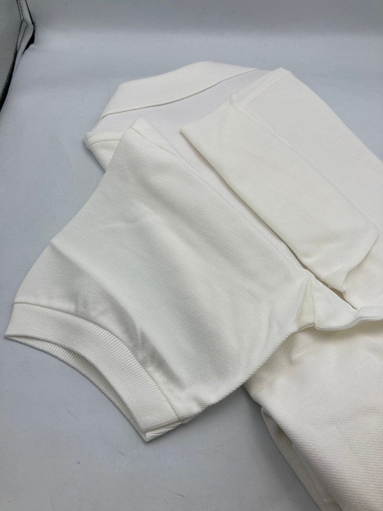 LACOSTE ラコステ 半袖 ポロシャツ L1212Y サイズ3 ホワイト 中古 D4
