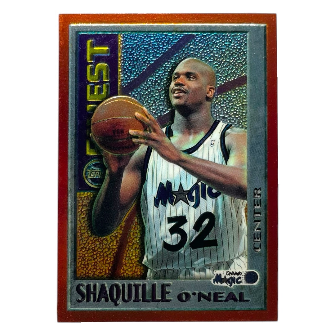 TOPPS NBAカード FINEST MYSTERY SHAQUILLE O’NEAL ORLANDO MAGIC #M22 中古 IT2