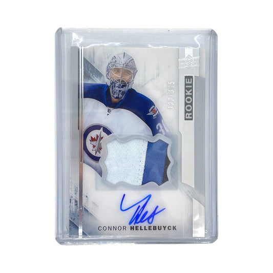 UPPER DECK NHLカード PREMIER CONNOR HELLEBUYCK WINNIPEG JETS 363/375 #106 中古 IT1