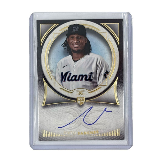 TOPPS MLBカード DEFINITIVE COLLECTION SIXTO SANCHEZ MIAMI MARLINS 01/50 #DRA-SS2 中古 IT1