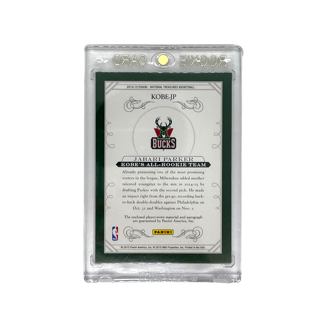 PANINI NBAカード NATIONAL TREASURES KOBE'S ALL-ROOKIE TEAM JABARI PARKER 13/25 #KOBE-JP 中古 IT1