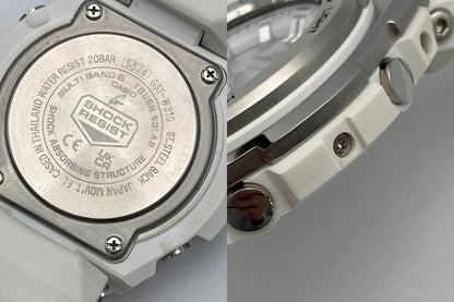 CASIO カシオ G-SHOCK G-STEEL 電波ソーラー 20気圧防水 腕時計 GST-W310-7AJF 中古 D4