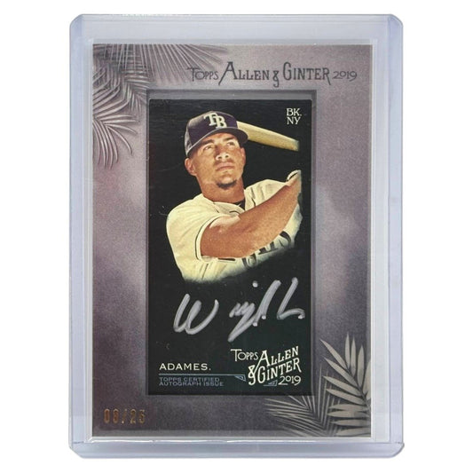 TOPPS MLBカード ALLEN & GINTER WILLY ADAMES TAMPA BAY RAYS /25 #MA-WA 中古 IT1
