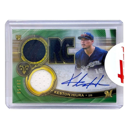 未開封品 TOPPS MLBカード TRIPLE THREADS KESTON HIURA MILWAUKEE BREWERS /50 #RFPAR-KH 中古 IT1