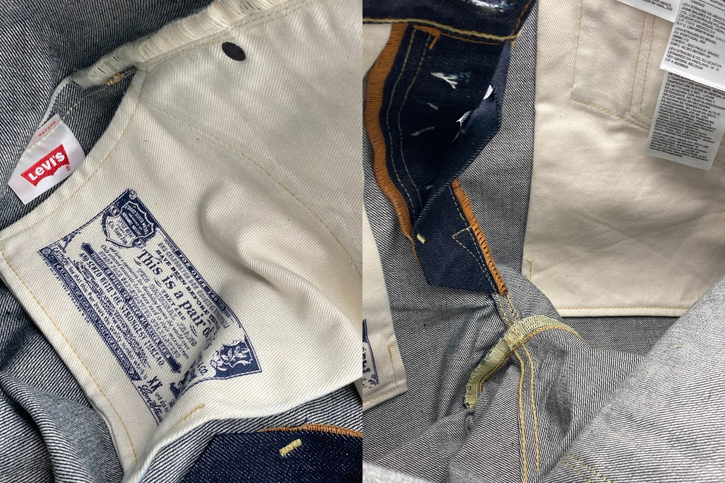 Levi's 501 リーバイス501 ロングデイ 00501-1931 デニムパンツ W34 中古 D4