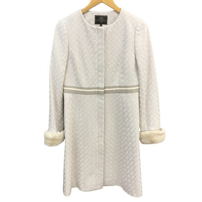 TOCCA トッカ ロングコート レディース 冬 アウター ベージュ Mサイズ 中古 M1