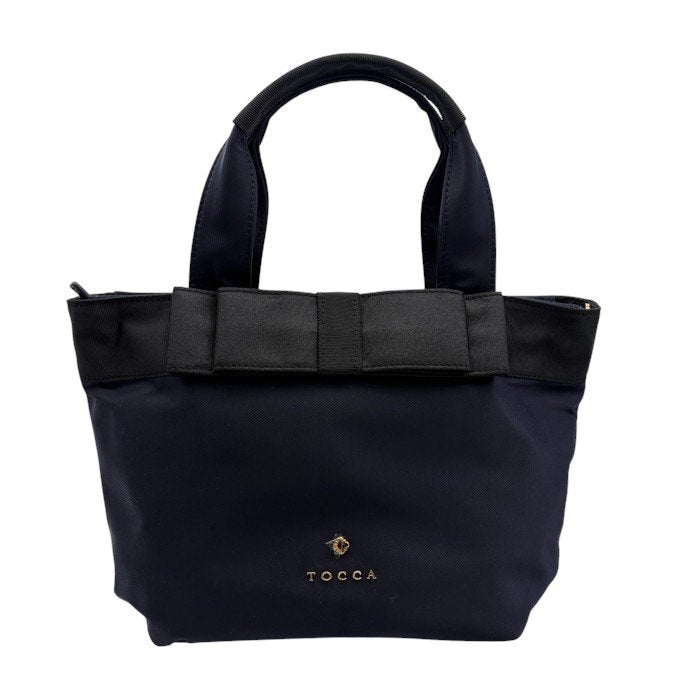TOCCA トッカ 2WAY バッグ リボン 鞄 ショルダー ハンド レディース かわいい 中古 W1