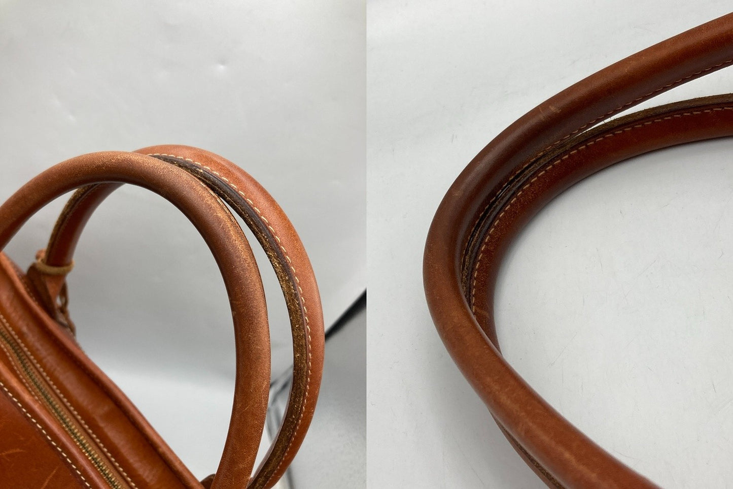 Felisi フェリージ オールレザー トートバッグ 12-39 ブラウン 中古 D4