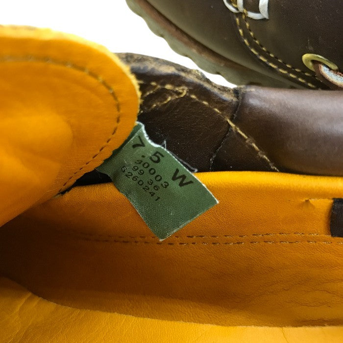 Timberland ティンバーランド モカシンシューズ メンズ オールシーズン レザー ブラウン 7.5W 30003 中古 N1