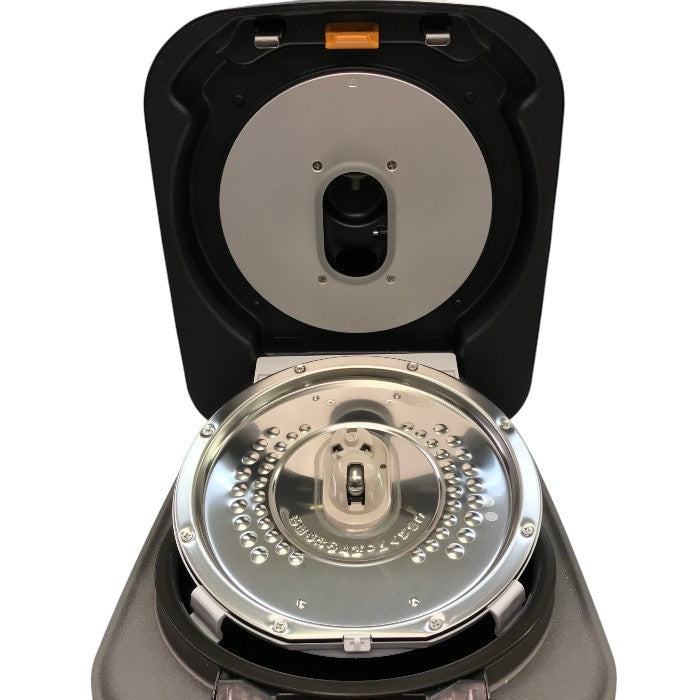 日立 炊飯器 5.5合 圧力&スチームIH ふっくら御膳 RZ-W100FM K 漆黒 日本製 大火力 沸騰鉄釜 蒸気カット 中古 Y1