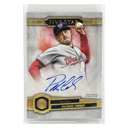 TOPPS MLBカード FIVE STAR PATRICK CORBIN WASHINGTON NATIONALS #FSA-PCH 中古 IT1