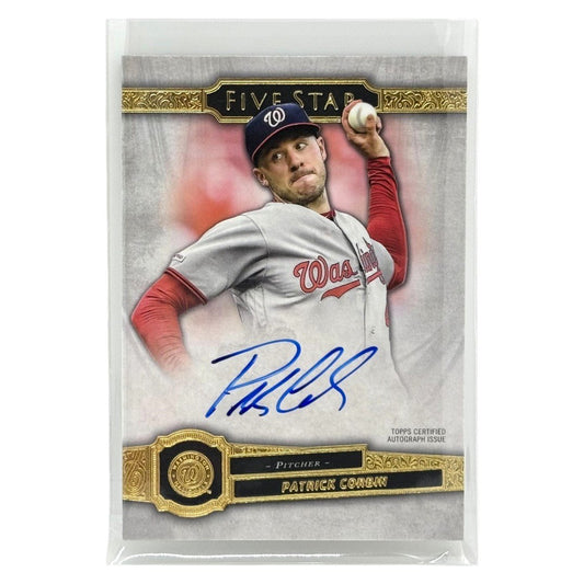 TOPPS MLBカード FIVE STAR PATRICK CORBIN WASHINGTON NATIONALS #FSA-PCH 中古 IT1